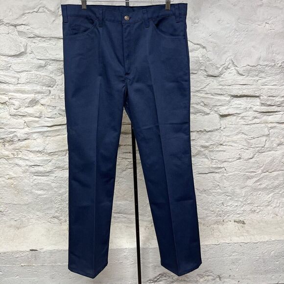 Vintage 80s Levi's Saddleman Boot Cut Jeans Mens 38x33 (36x31) 517 1118 USA - Picture 1 of 8